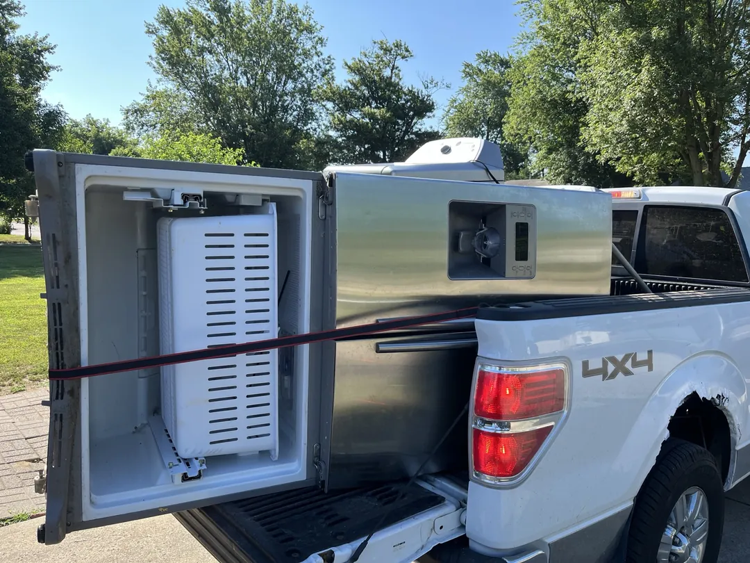 Used appliances loaded for pickup by Indy Pickup 1111 in Indianapolis